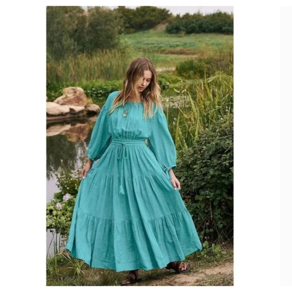 Free People Ibiza Sun Dress Midi